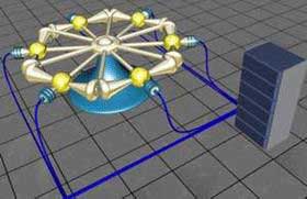 Генератор электрической энергии на основе эффекта индуцированного распада протона.